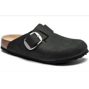 Boston Big Buckle Nubuck Leather Birkenstock, sz 39 (W8/M6)